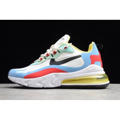 Nike Air Max 270 React Siyah / Açık Mavi Koşu Ayakkabısı Türkiye - 2OE4XZOG